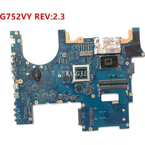 For ASUS ROG G752VL G752VT G752V with I7-6700HQ GTX965M-2GB Laptop motherboard G752VY mainboard 100% working