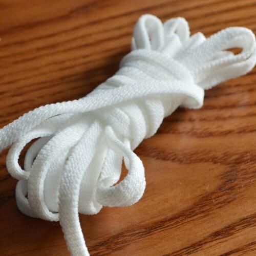 500g 6mm Elastic Rope Super Soft Rubber Band Ear Hanging Rope Flat Elastic Band Tape DIY Craft Sewing Accessorie