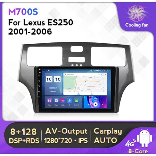 4G Lte DSP IPS Android 10 Head Unit Car Radio Multimedia Video Player Navigation GPS For Lexus ES250 ES300 ES330 2001- 2006