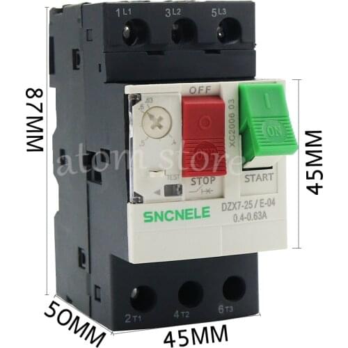 GV2-ME Serie Mpcb Motor Bescherming Stroomonderbreker/Motor Bescherming Schakelaar/Plastic Case