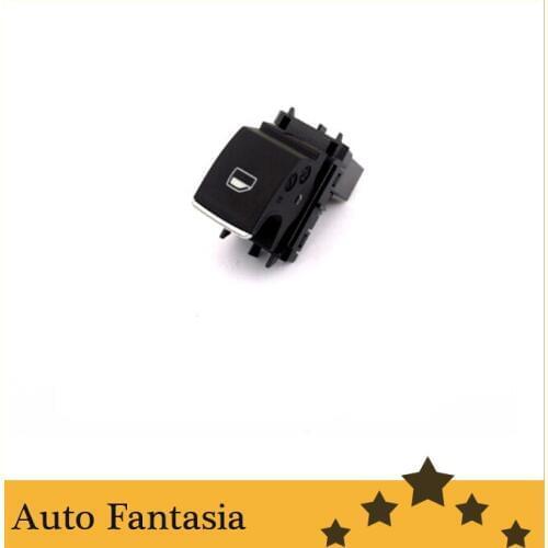 Chrome Power Passenger Side Window Switch for Volkswagen Golf MK7-free shipping