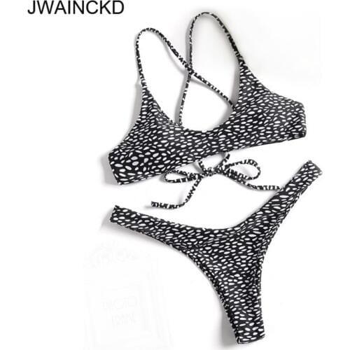 JWAINCKD 2018 New Women Push-Up Padded Bra Beach Bikini Set Swimsuit Swimwears Enchanting Womens Swimsuits Sexy Mujer Biquini