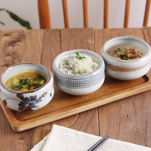 Japanese Tableware Shaped Ceramic Dessert Bowl Creative Commercial Rice Bowl Small Bowl Soup Bowl Heart-shaped Bowl