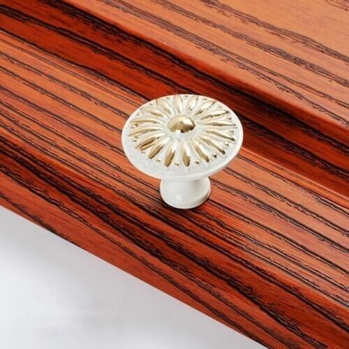 Furniture Handle Drawer Pulls Retro Bronze Kitchen Cabinet Knobs Cupboard Door Zinc Alloy Handles Vintage Wardrobe