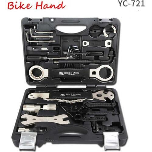Multifunctional Bicycle Repair Tool Bike Hand 18 in 1 Kits Professional Bike Tool Box Free Shipping