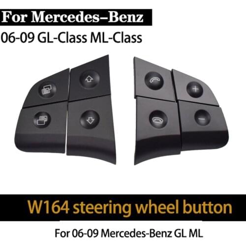 New Car Multi-function Steering Wheel Switch Buttons Phone Control Key For Mercedes Benz W164 ML GL 300 350 400 450 2006-2009