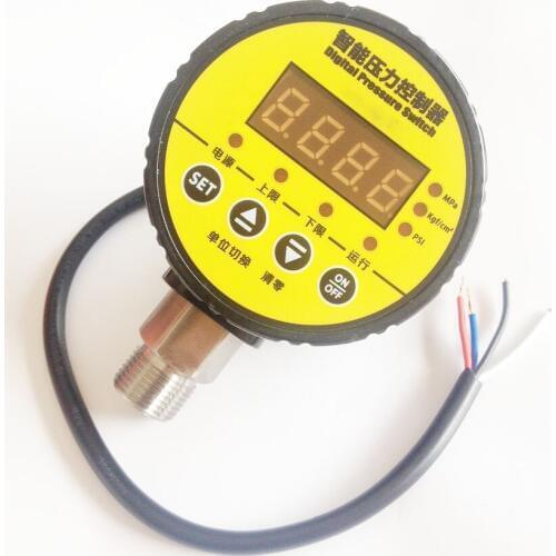Low Pressure Switch 0~16 Bar Measuring Range Normal Working Condition and G 1/2 Inch Connection Oil Pressure Switch