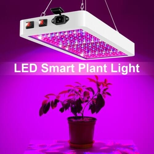 Full Spectrum LED Plant Growth Lamp Waterproof 100W 200W Phyto Lamp Grow Light US/EU/UK Plug For Plants Flowers Seedling