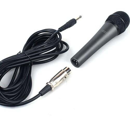 Professional Cardioid Vocal Mic with 19.68ft XLR Cable mike for Karaoke