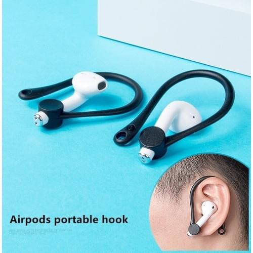 Silicone Sports Anti-lost Ear Hook Protective Earhooks Holder Secure Fit Hooks Wireless Earphone Accessories For Apple AirPods
