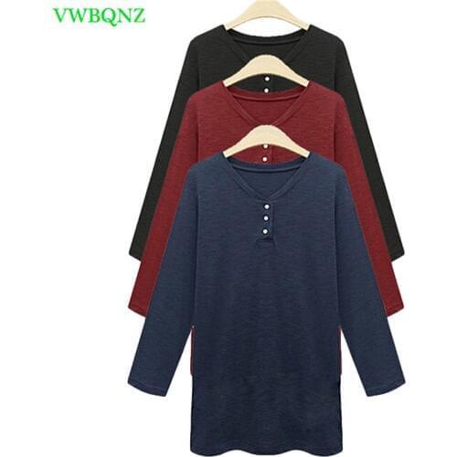 Женские длинные футболки VWBQNZ China At AliExpress