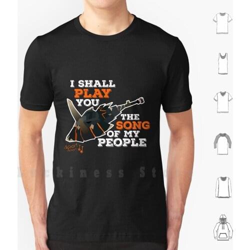 I Shall Play You The Song Of My People - Monster Hunter T Shirt 6xl Cotton Cool Tee Monster Hunter