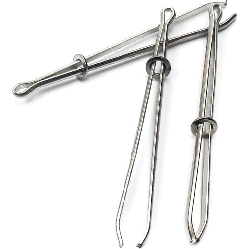 2pcs Garment Clips Sewing DIY tools Elastic band threading Tape punch Cross stitch Practical wear elastic clamp wear rope