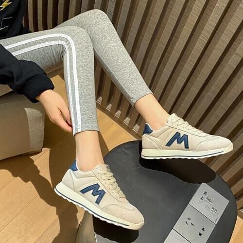 2021 Women Fashion Sneakers PU Leather Running Flat Sport Shoes Breathable Casual Tennis Shoes Women Chaussure Femme Sapatos