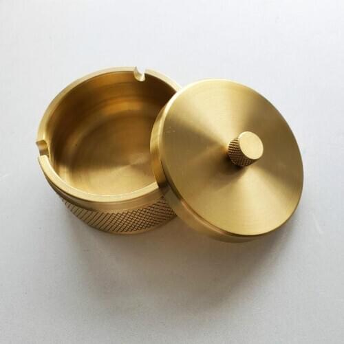 2020 new full-board copper ashtray