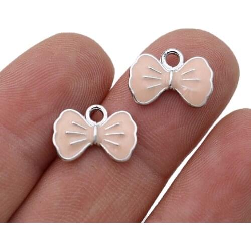 JAKONGO 20pcs Antique Silver Plated Heart Charms Pendants for Jewelry Making Bracelet DIY Handmade Craft 12x10mm