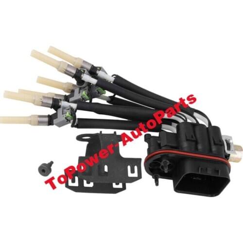 6 Cylinder Central Spider Fuel Injector w/ Bracket FJ503 12568332 for Chevorett GMCC Isuzuu 217-3028 16-9706 FJ10565 800-1512N