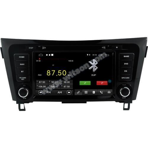 8" Android 10 OS Car DVD Multimedia GPS Radio for Nissan Qashqai J11 / X-Trail / Rogue 2013-2019 with 128GB External HDD Support