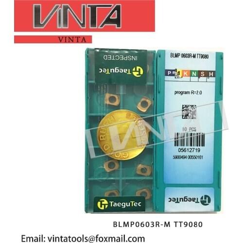 Free shipping high quality BLMP0603R-M TT9080 cnc carbide milling inserts cnc milling tools cutter