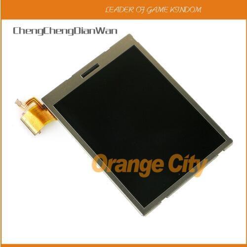 ChengChengDianWan 2pcs Original bottom down lcd screen For 3DS Display Screen Replacement LCD for 3ds