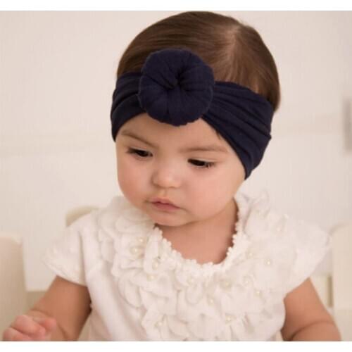 Baby Girl Headband Newborn Girl Headbands Infant Turban Cotton Headwrap Toddler Hair121