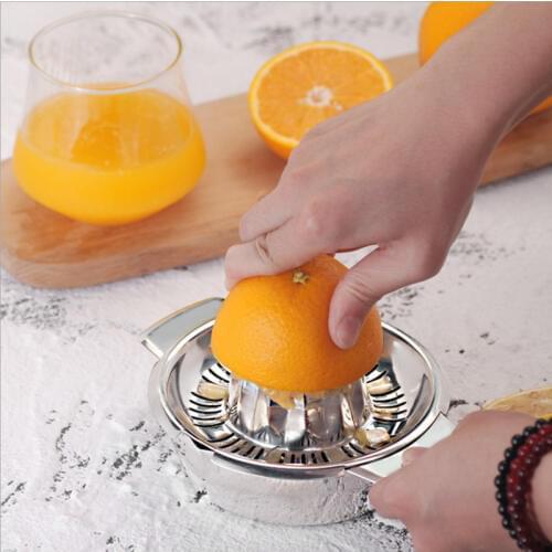 Pomegranate Press Lemon Orange Citrus Lime Juicer Squeezer Press Presser With Measuring Cup & Grater Garlic Press Citron