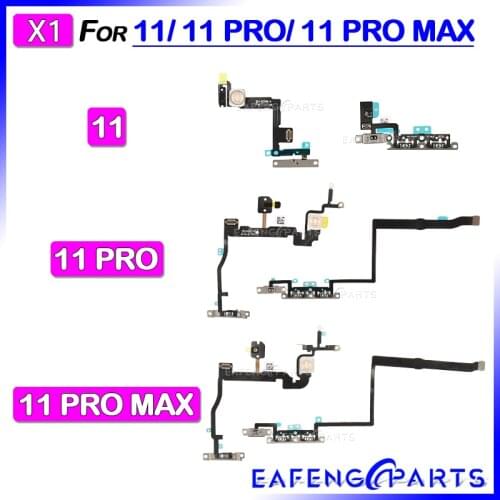 Switch Cable For iPhone 11 Pro Max Power Flex On Off Mute Volume Flex 11 Pro