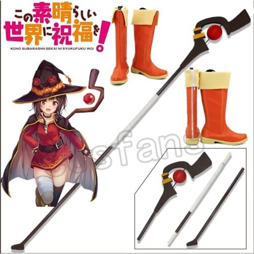 KonoSuba Gods Blessing on this Wonderful World Konosuba Megumin Cloak Dress Uniform Outfit Halloween Anime Cosplay Costume Prop