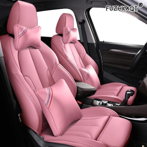 FUZHKAQI Custom Leather car seat covers For MAZDA ATENZA 6 CX-7 CX-4 CX-5 Axela MAZDA 3 8 2 5 CX-9 CX-3 Automobiles Seat Covers