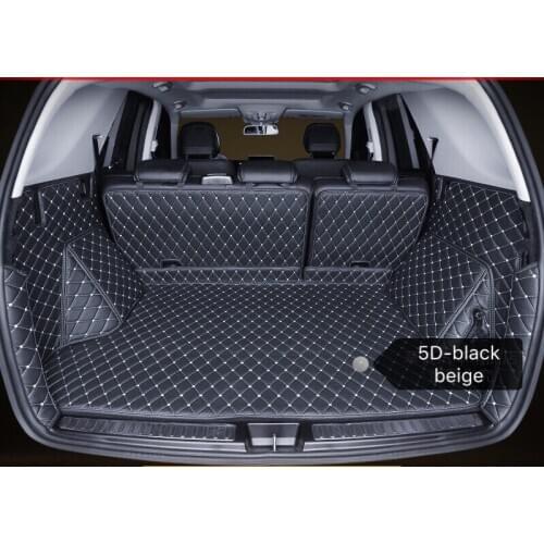 Leather Car trunk mat cargo carpet for Citroen C3 C4 C5 DS Quatre Triomphe Elysee custom fit