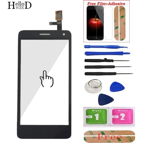 4.7'' Mobile Touch Screen For Lenovo S660 S 660 Touch Screen Digitizer Panel Front Glass Sensor Tools Adhesive Screen Protector