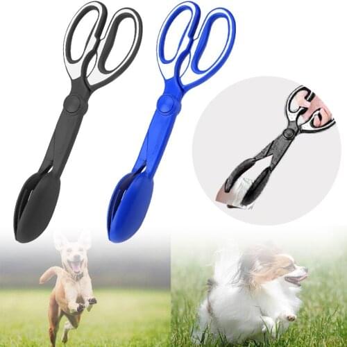 Pet Pooper Scooper Poop Scoop Clean Pick Up Animal Waste Dog Puppy Cat Waste Picker Cleaning Tools Outdoor Pickup Scissors