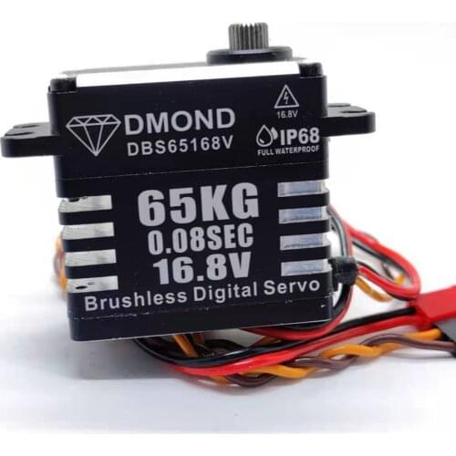DBS5084V DMOND 50KG 0.09sec 8.4V Brushless Waterproof Stainless Gear Monster Killer Servo Futaba integrated circuit CrawlerBuggy