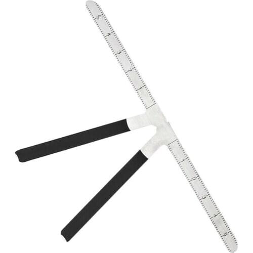 Permanent Eyebrow Stencil Microblading Measure Makeup Tattoo Ruler Tool