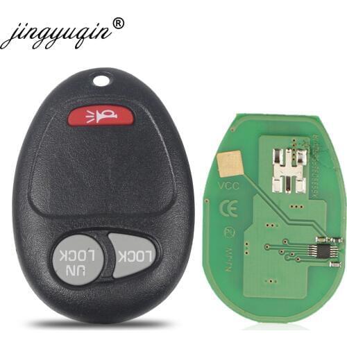 Jingyuqin 315Mhz 3 Buttons L2C0007T Remote key For Chevrolet Colorado Canyon H3 2006 -2010 Original fit Buick keys