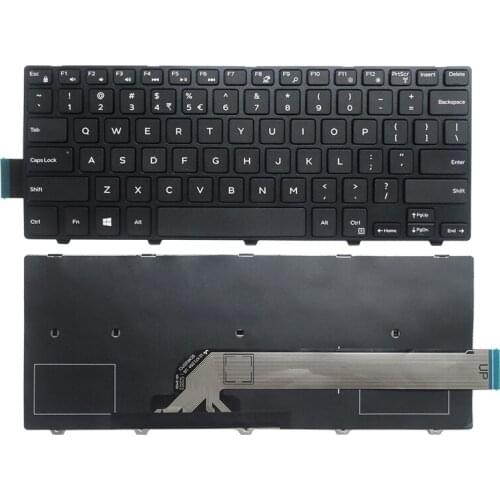 SSEA New US Keyboard NO Backlit for Dell Inspiron 14-3000 3441 3442 3443 3451 5447 5442 7447