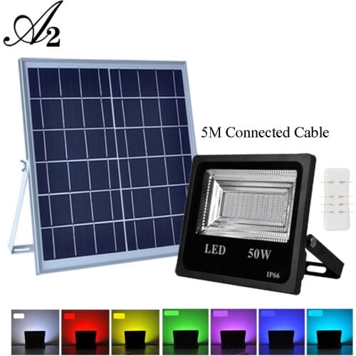 A2 Outdoor LED Wall Washers Lamp Colourful Decorate Lighting Garden Lantern 7 Color House Street Road Yard Path Tree