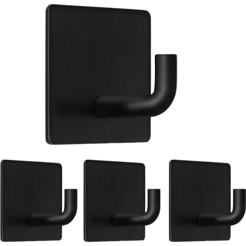 Stainless Steel Waterproof Heavy Duty Wall Hooks For Hanging Coat, Hat, Towel Robe Hook Rack Wall Mount