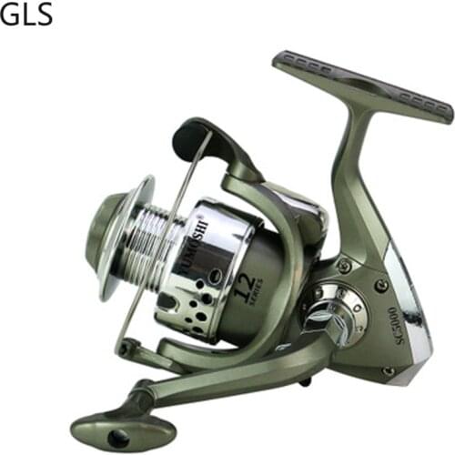 SC1000-7000 Series 5.5:1 Ratio High Speed Spinning Fishing Reel Left/Right Hand Interchangeable Fishing Reel