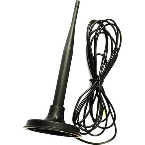 1PC 2.4Ghz antenna RP SMA male plug 6dbi 1.2m extension cable magnetic base OMNI wifi aerial wifi antenna for laptop