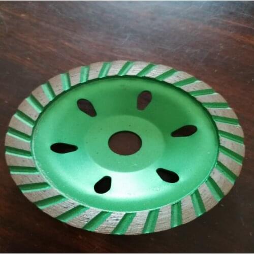Free shipping 1pc home decoration quality 100*22*5mm thin turbo segmented cup wheel for grinding marble/granite/ceramic/concrete