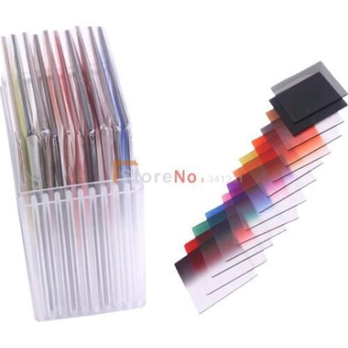 Camera 10PCS Color Square Filter Box bag case Set For Cokin P Series Set +Storage box case
