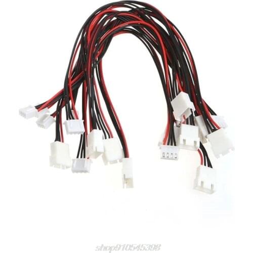 10 Pcs JST-XH Plug 3S Lipo Balance Wire Extension Lead 22cm For RC Car Plane J06 21 Dropshipping