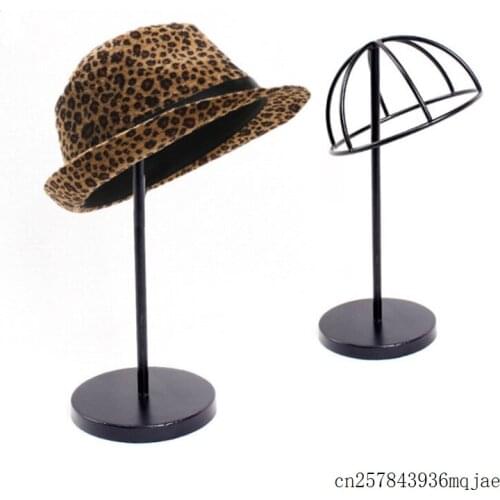 2pcs Prop Hat Stand Clothing Store Window Decoration Display Holder Cap Bracket Storage Display Rack