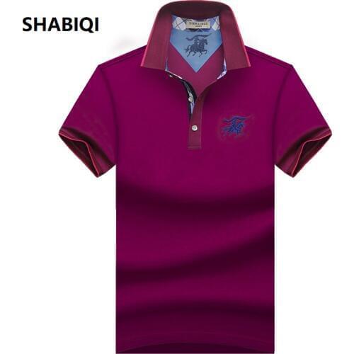 Plus Size S-10XL 2020 NEW England style Men Polo Shirt Summer Short Sleeve Polos Shirt Mens Camisa Polo 95% Baseball coat