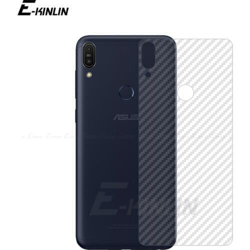 Carbon Fiber Guard Back Film For Asus ZenFone Max Pro Plus M1 M2 ZB570TL ZB633KL ZB602KL ZB631KL Rear Screen Protector Not Glass