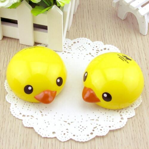 Free ship!1lot=10set! cute duck contact lenses box / companion Cartoon eyeglasses box / pencil case/lens care /storage box