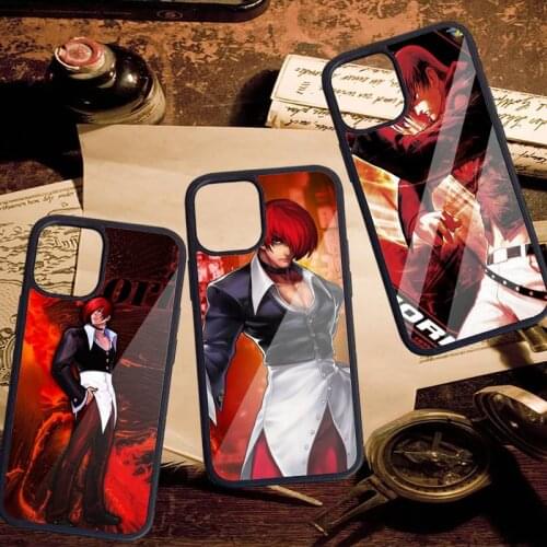 King of Fighting iori yagami Phone Case PC for iPhone 11 12 pro XS MAX 8 7 6 6S Plus X 5S SE 2020 XR
