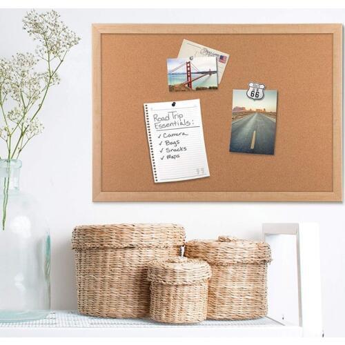 Decorative Board With Frame Cork Board Message Board Household Photo Wall Background Board Placas Decorativas Home Decoration
