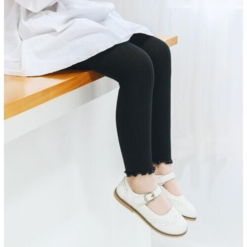 Children Skinny Pencil Pants Leggings Skinny Elastic Girls leggings Spring Autumn Candy Color Legging 0-6T